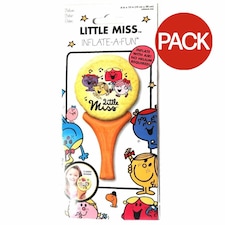 Little Miss Inflate A Fun Characters Foil Balloon (Pack of 10) - Yellow/Orange - One Size