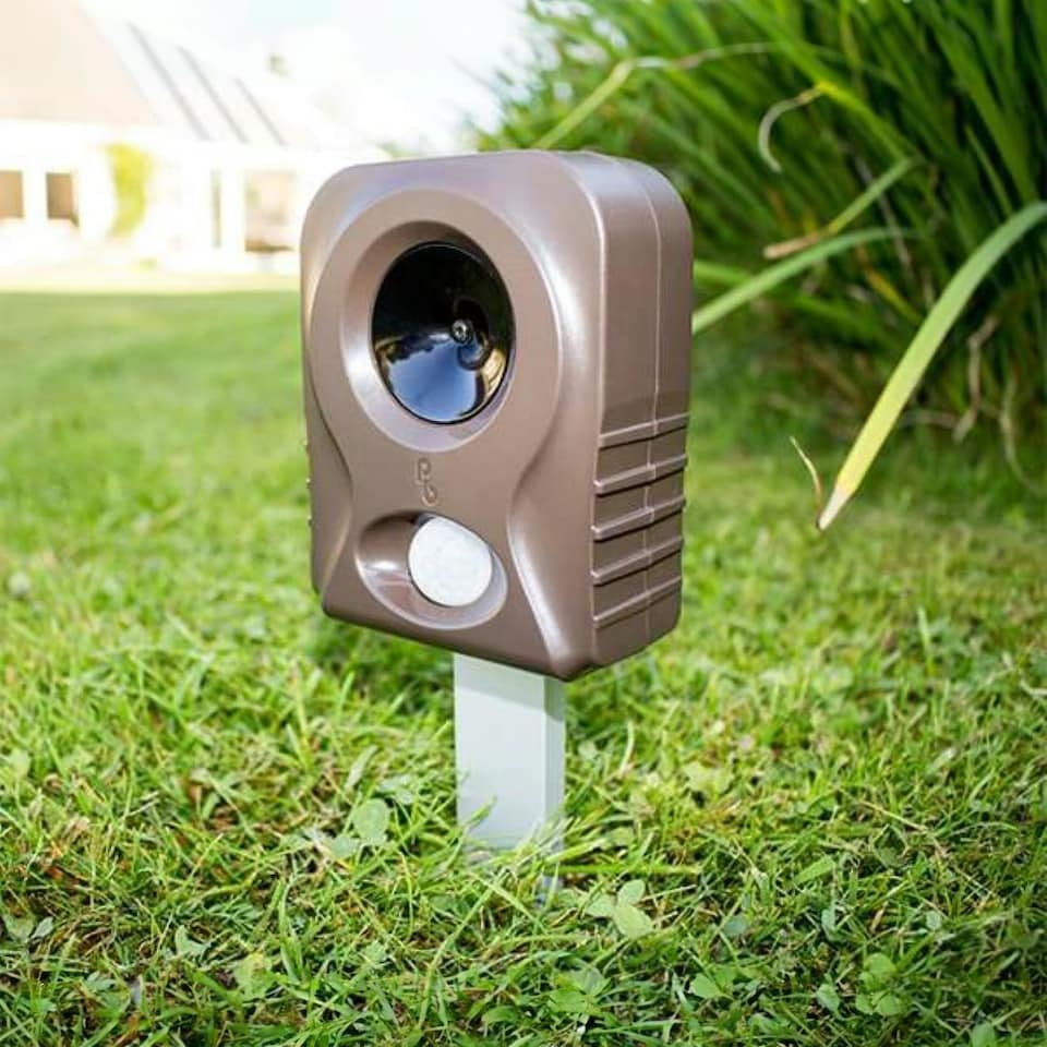 image 1 of X2 Battery Operated Fox Repellent Scarer V2 Ultrasonic HyperResonance