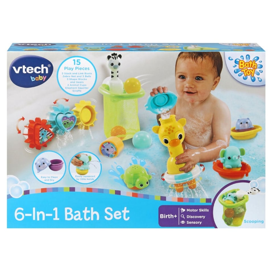 image 1 of VTech 6-in-1 Bath Set