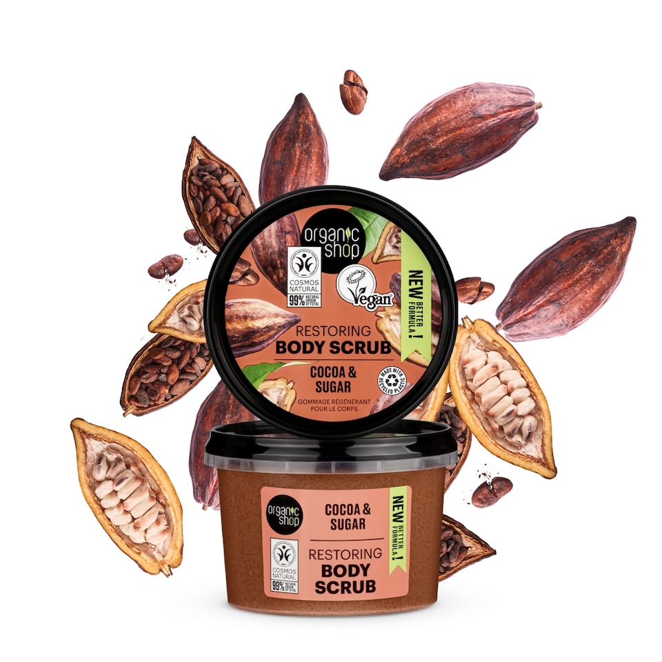 image 1 of Organic Shop Restoring Body Scrub Cocoa&Sugar 250ml