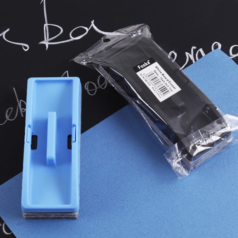 image 1 of EVA Dry Erase Whiteboard Eraser with Pen Holder