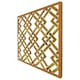 image 4 of Gold geometric chain (Picture Frame) Grey | XS