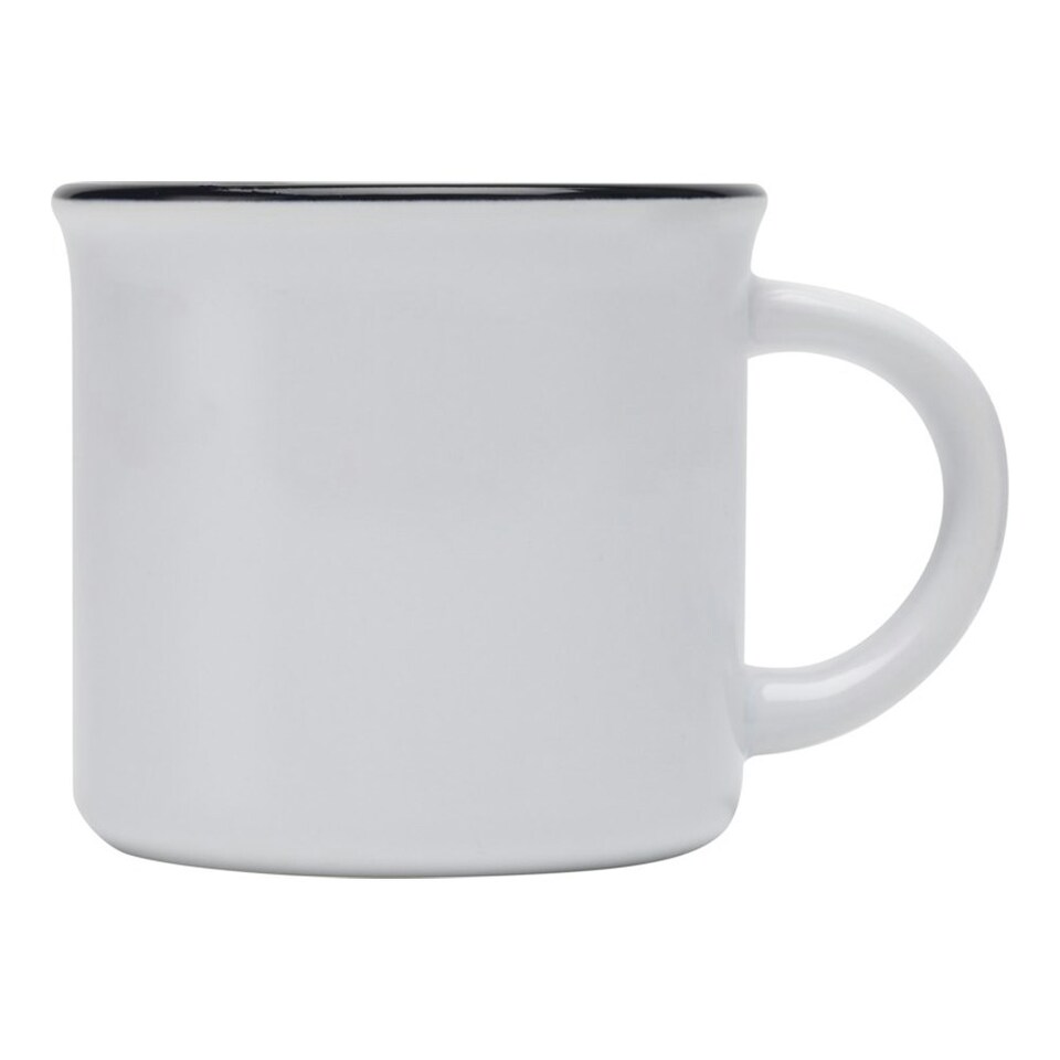 image 1 of Bari Ceramic 240ml Mug - White - One Size