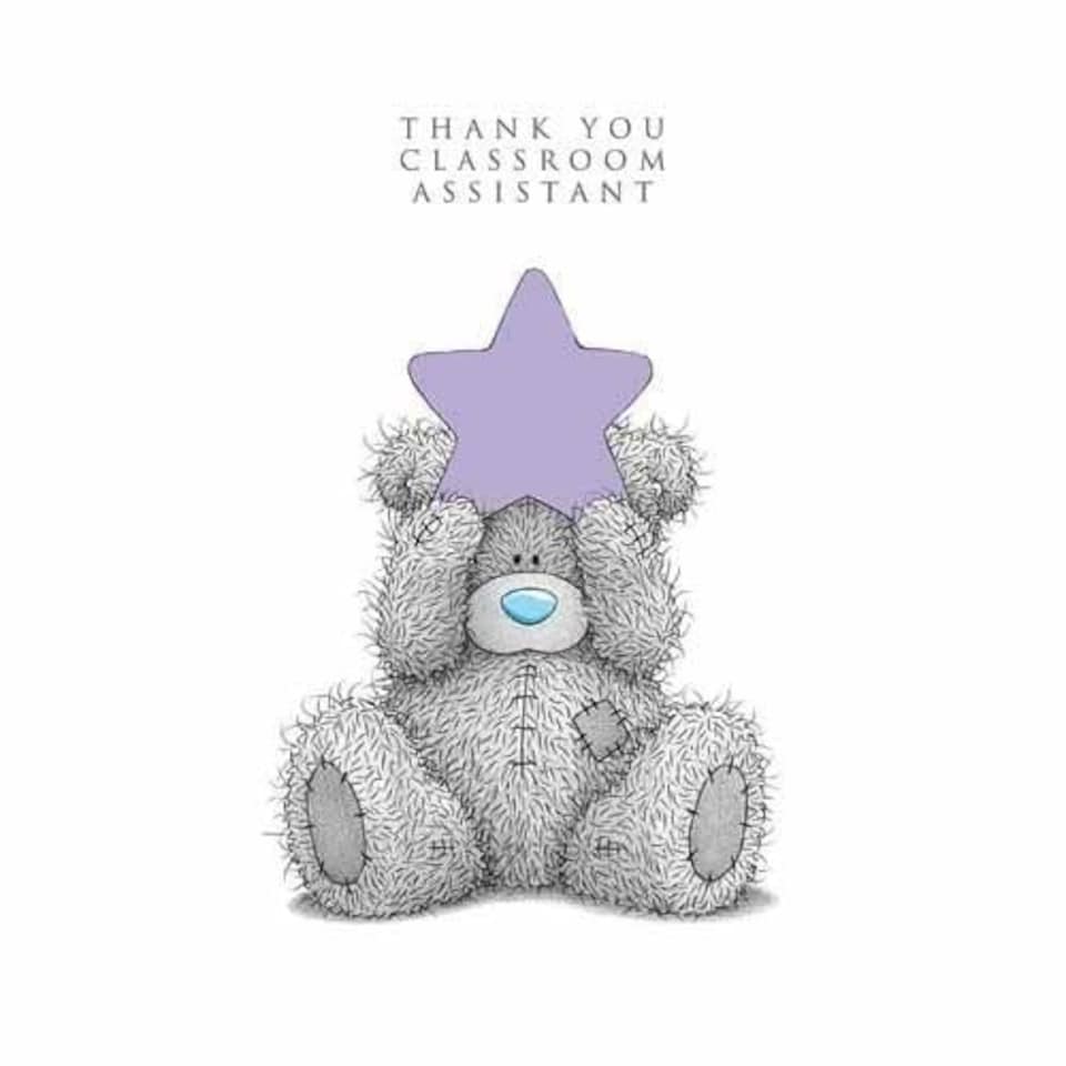 image 1 of Me to You Thank You Classroom Assistant Greeting Card