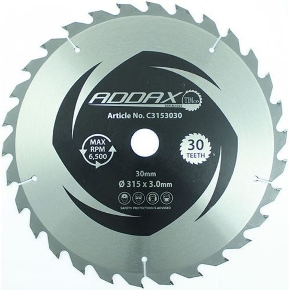 Timco - Circular Saw Blade - Combination - Medium (Size 250 x 30 x 40T - 1 Each)