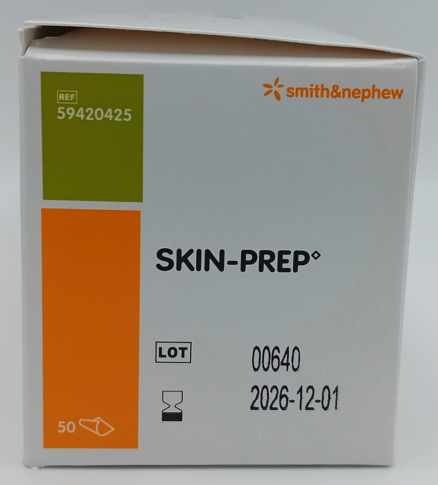 image 1 of Skin-Prep Wipes - Box of 50 - Protective Barrier Wipes