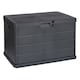 image 1 of 200L Large Lockable Outdoor Garden Storage Box Heavy Duty Patio Cushion Chest