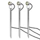 image 1 of Spennymoor Starter kit including 3 x 12V Spotlights, 3 x Poles, 6m cable & 12V Transformer, IP54