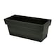 image 1 of Primrose Zinc Edge Trough Outdoor Garden Planter in Pewter Small 40cm