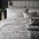 image 2 of Laurence Llewelyn-Bowen Firenza Duvet Cover Set Silver