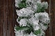 image 4 of Premier 2.7m Snow Flocked Pine Christmas Garland with Glitter Finish