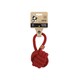 image 3 of M-PETS COTO Eco rope dog toys Red Loop Ball 6.5 cm