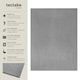 image 2 of Rug Zonelle - short pile and ultra-soft, rectangular or round Grey | Grey | 140 x 200 cm