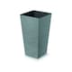 image 1 of FURU Square Tall Planters with Inserts - 45x24x24 cm | Grey | 1