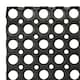 image 4 of Nicola Spring Heavy Duty Rubber Door Mat - 60 x 40cm - Black