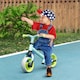 image 2 of AIYAPLAY 8 Baby Balance Bike with Adjustable Seat, Lightweight Training Bike for Children with EVA Wheels, Easy Installation, No Pedals, for Ages 18-48 Months - Green