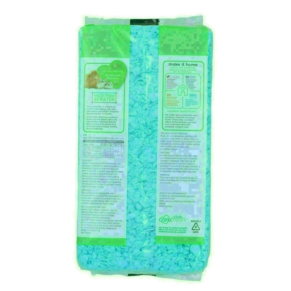 image 1 of 1Pk Blue 10L High Quality Pet Small Animal Bedding 99% Dust Free