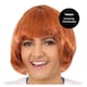 image 5 of Ginger Bob Wig – Cilla Style Fancy Dress Hairpiece for Retro Costumes N/A | One Size