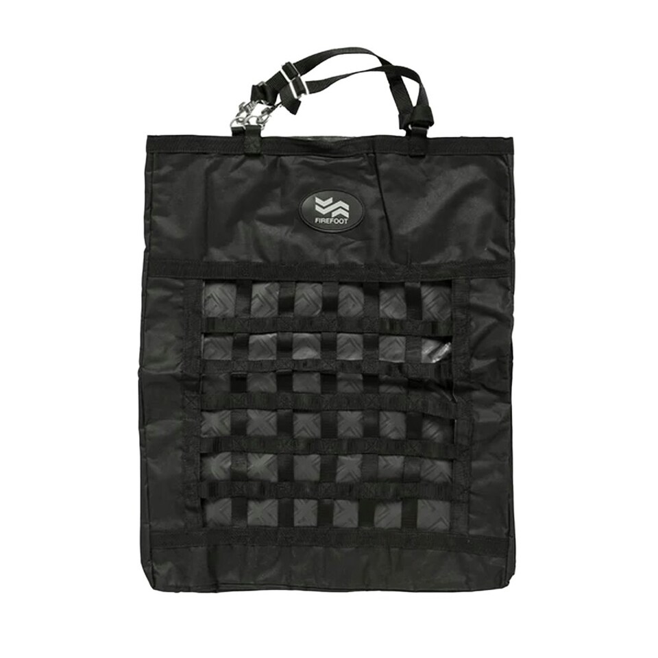 Firefoot Rectangle Horse Hay Bag - Black - 24cm x 18cm
