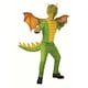 image 1 of Rubies Childrens/Kids Deluxe Dragon Costume Set - Green - M M