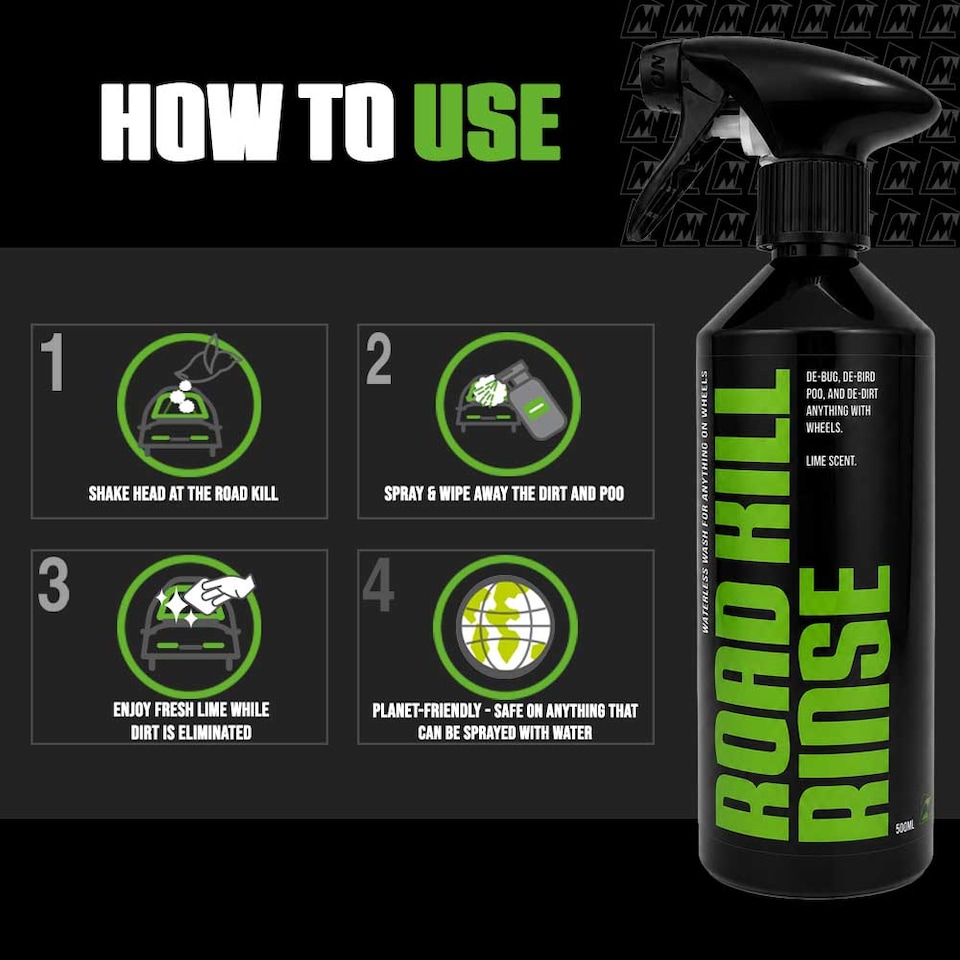 image 1 of Road Kill Rinse - Waterless Wash - 1L