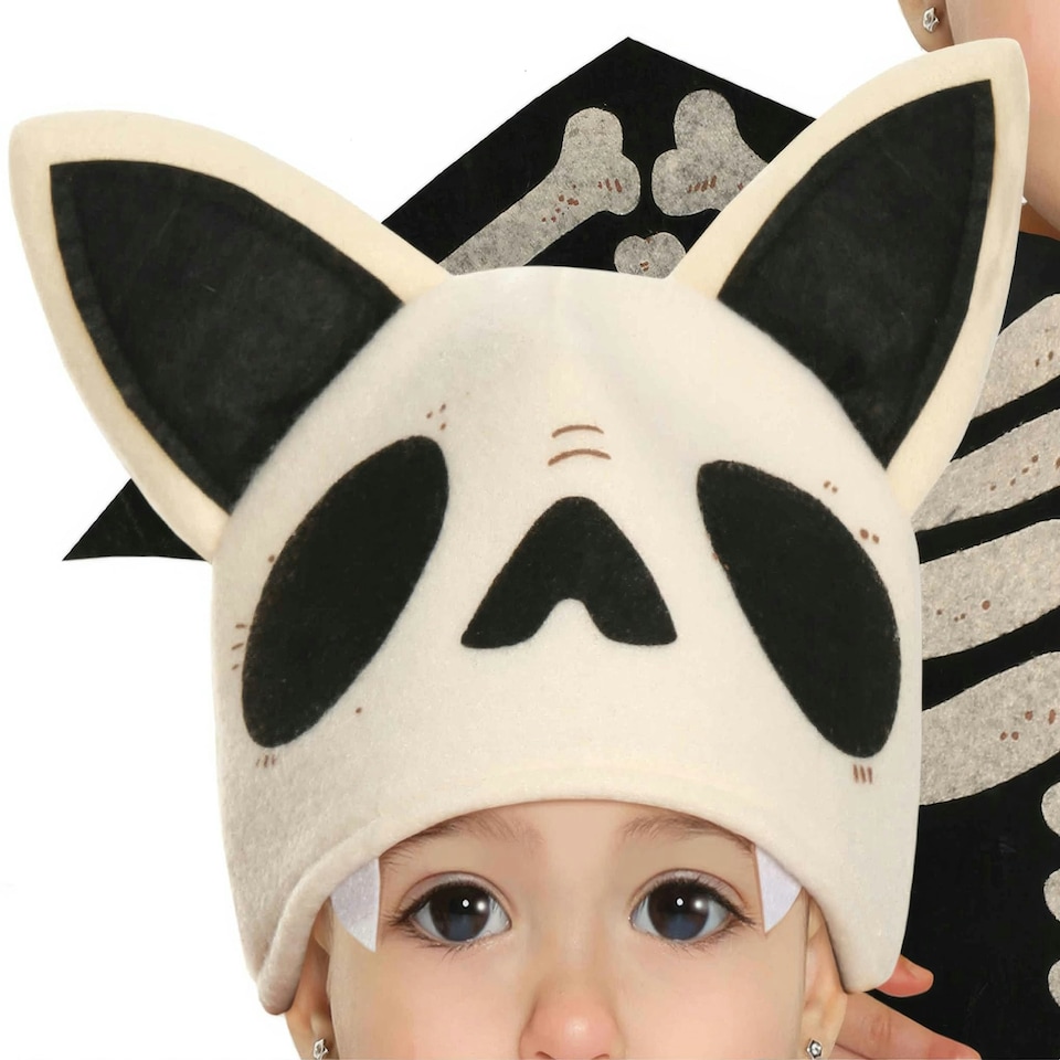 image 1 of Fancy Dress Child Skeleton Bat - 12-18 m