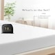 image 2 of Homes-Linen Fitted Sheet Percale Rich Cotton 180 Thread Count Non Iron 25cm Deep Pocket Fitted Bed Sheets Brown | Double