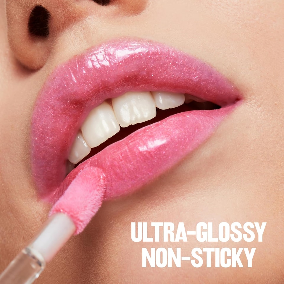 image 1 of Revlon Super Lustrous The Gloss Duo Sky Pink & Crystal Clear