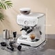 image 8 of HOMCOM Espresso Machine, Bean Grinder & Steam Wand, 15 Bar Pressure