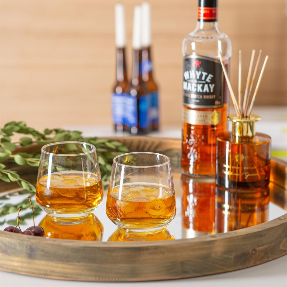 image 1 of Argon Tableware Tallo Whisky Glasses - 345ml - Pack of 6 | Clear | Clear