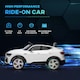 image 3 of HOMCOM 12V Kids Electric Ride-On Car/ w Remote Control, Lights, Music - White