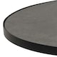image 4 of Soli Round Ceramic Coffee Table in Black 65.7x40cm