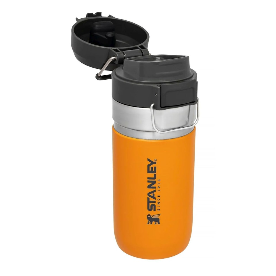 image 1 of Quick Flip Water Bottle 0.47L | Yellow | Yellow | Not provided
