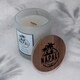 image 4 of NĀ PALI Handcrafted Hawaiian Candle | Crackling Wick | MOKU OLA | Coconut Island White | One Size