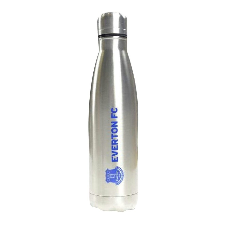 Everton FC Official Thermal Flask - Silver - One Size