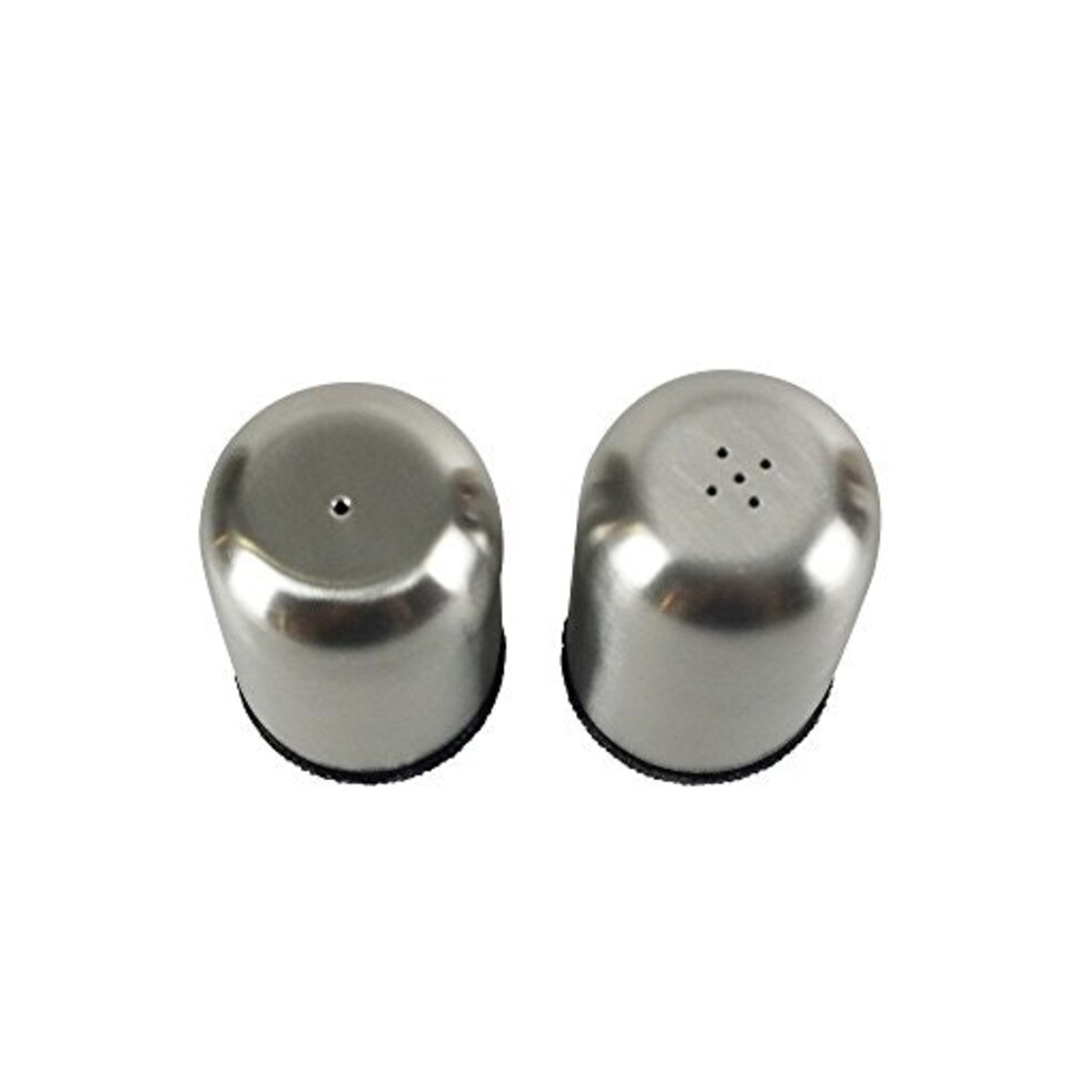 image 1 of Kela 16921 Salt / Pepper Shaker Twin 2-Piece Set Stainless Steel