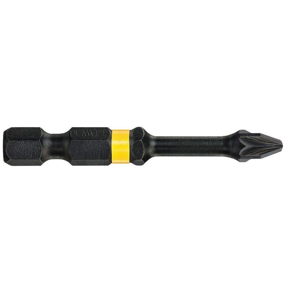 Dewalt Power Tools Extreme Impact Torsion Bits, Pozidriv - Multi Colour - PZ1 50mm Pack of 5