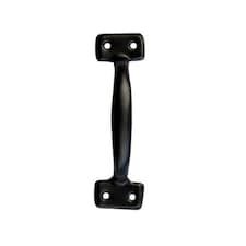 Securit Door Handle - Black - 150mm
