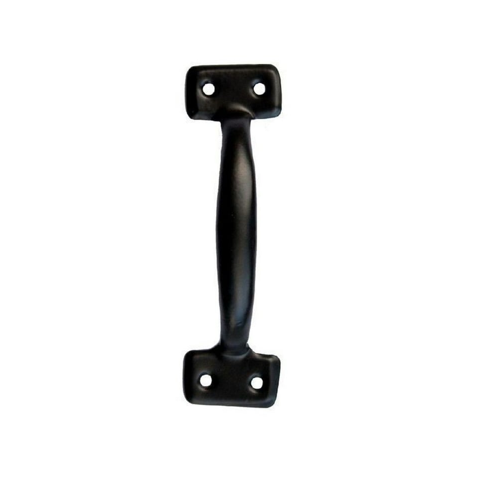 Securit Door Handle - Black - 150mm