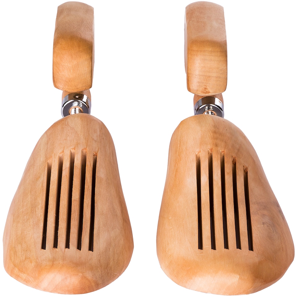 image 1 of Shoe Stretcher Pair - made of lotus wood, for womens and mens shoes | Brown | brown | 46-48 | 1
