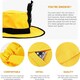 image 2 of Masked Man Yellow Suit Costume Yellow | M