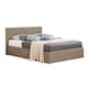 image 3 of 3ft Single Fabric Gas Lift Ottoman Bed In Mocha