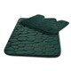 image 4 of VELVETIO 2Pc Pebble Bath Mat Set Memory Foam Bathroom Toilet Rugs Brown | Natural
