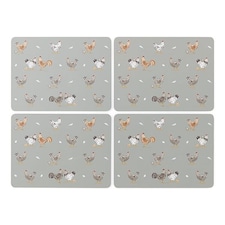 Cooksmart Hen House Lane Set of 4 Placemats