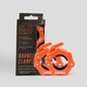 image 5 of Phoenix Fitness Barbell Clamps 1 inch Orange