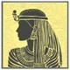 image 3 of Egyptian women on yellow (Picture Frame) Black | S