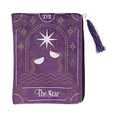Something Different The Star Zipper Pouch - Purple - One Size Purple