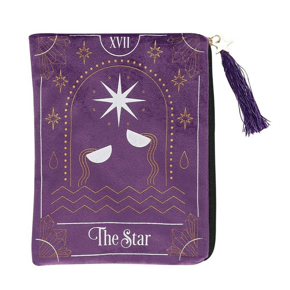 image 1 of Something Different The Star Zipper Pouch - Purple - One Size Purple