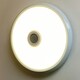 image 5 of CGC RIZZO White Round Ceiling Light With Motion Sensor White