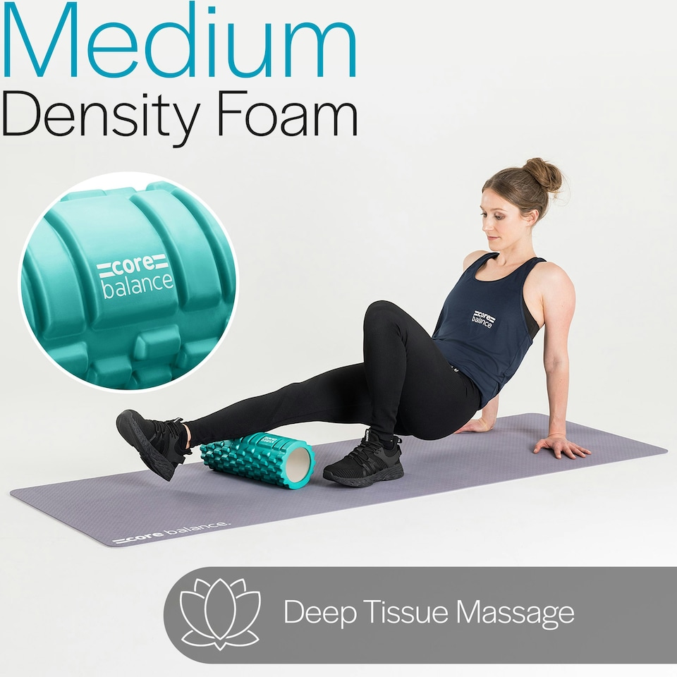 image 1 of Grid Foam Roller - Green
